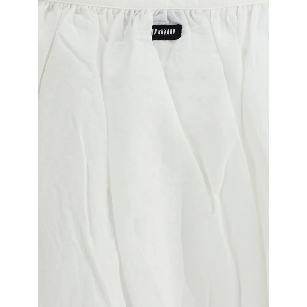 Miu Miu Cotton Skirt