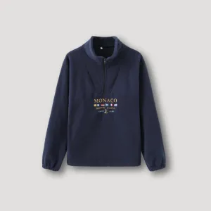 MONACO YACHT CLUB ZIP-UP SWEATER
