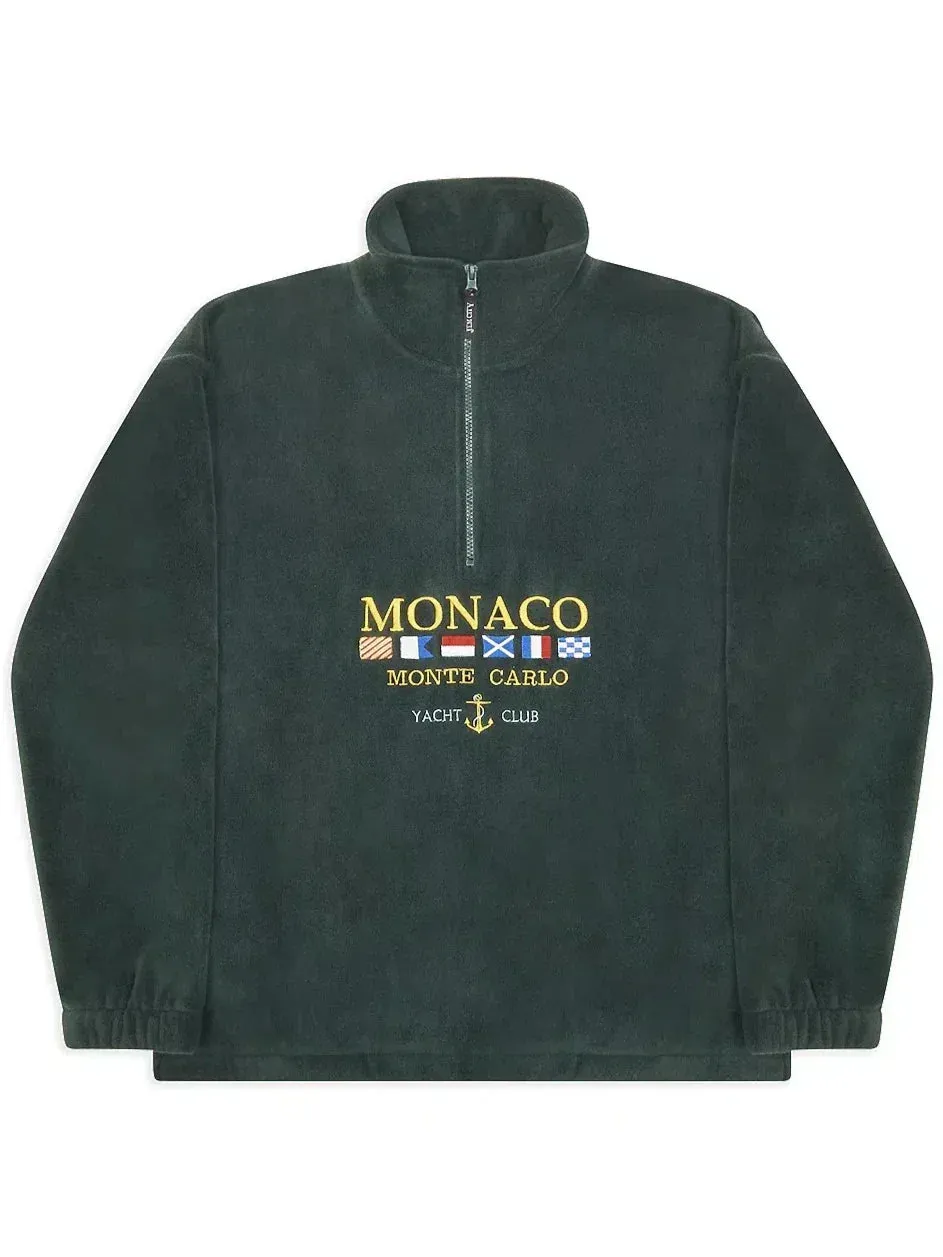 MONACO YACHT CLUB ZIP-UP SWEATER