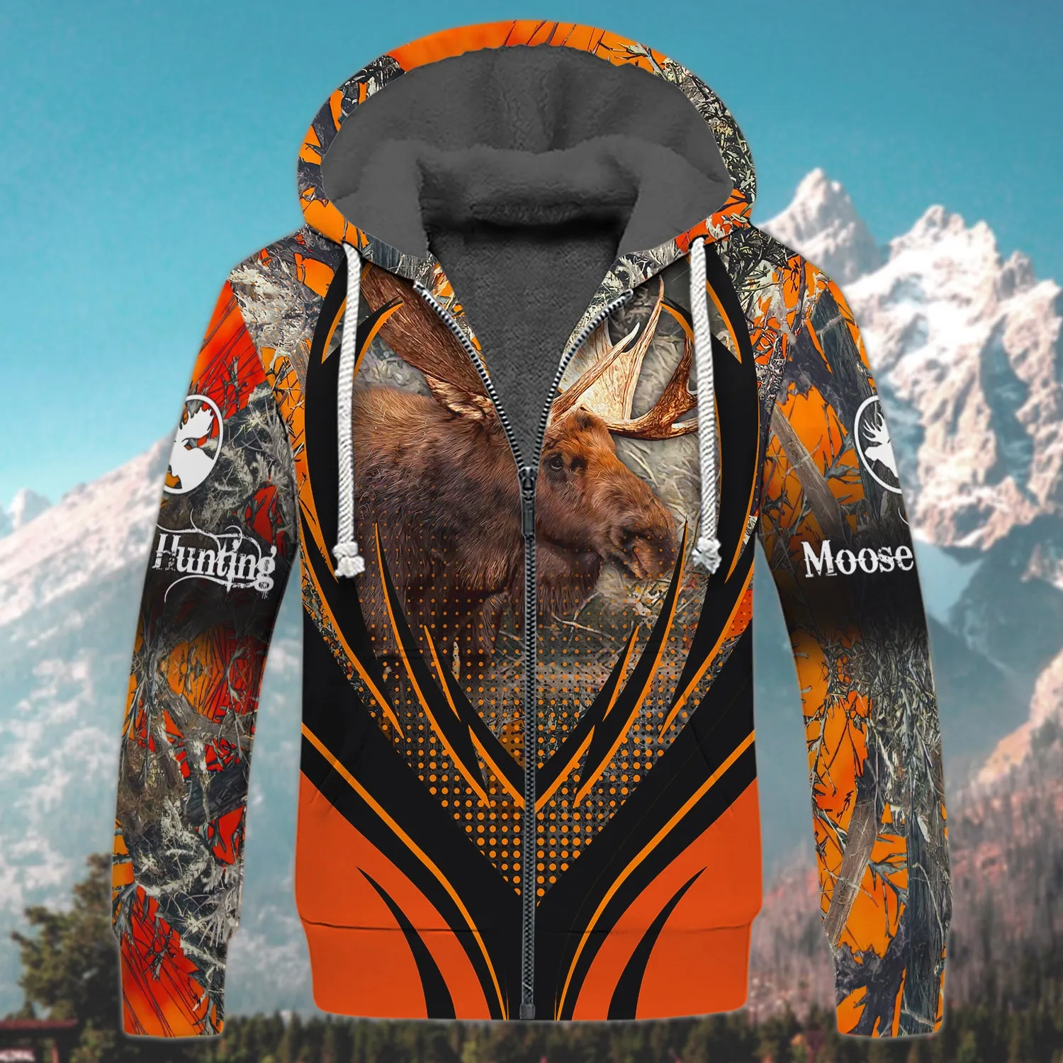 Moose Hunting - 3D Full Print Shirts - Tad 525