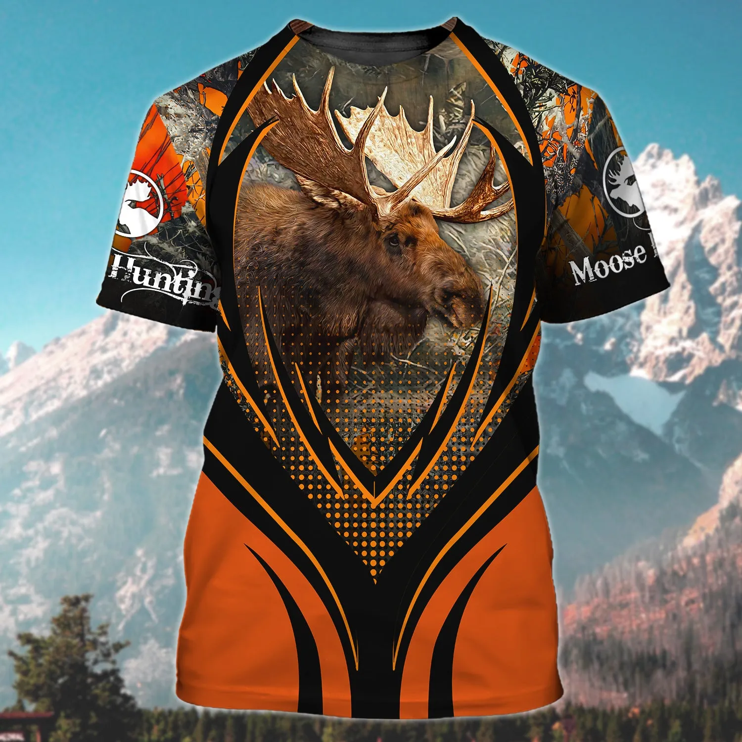 Moose Hunting - 3D Full Print Shirts - Tad 525