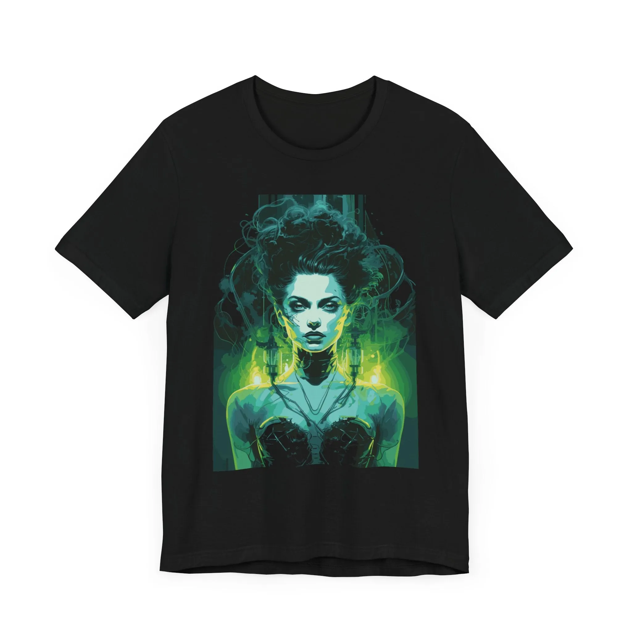 Morgiana Frankenstein Unisex Jersey Short Sleeve Tee