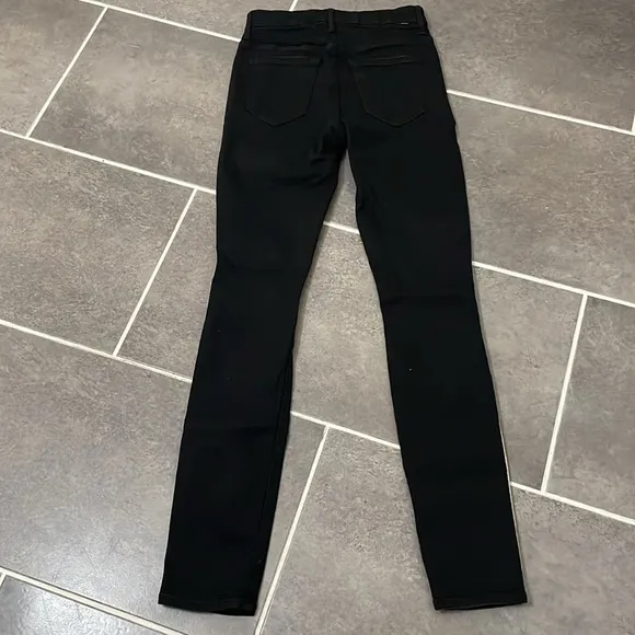MOTHER High Waisted Looker Not Guilty One-Liner Skinny Jeans size 25