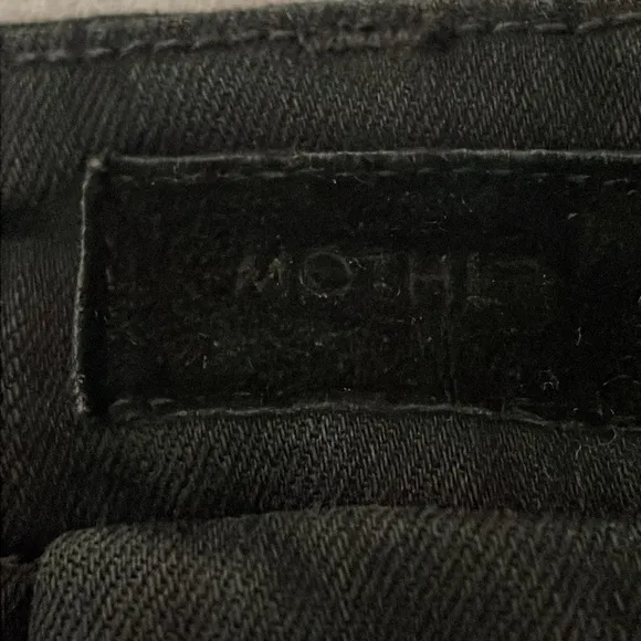 MOTHER High Waisted Looker Not Guilty One-Liner Skinny Jeans size 25