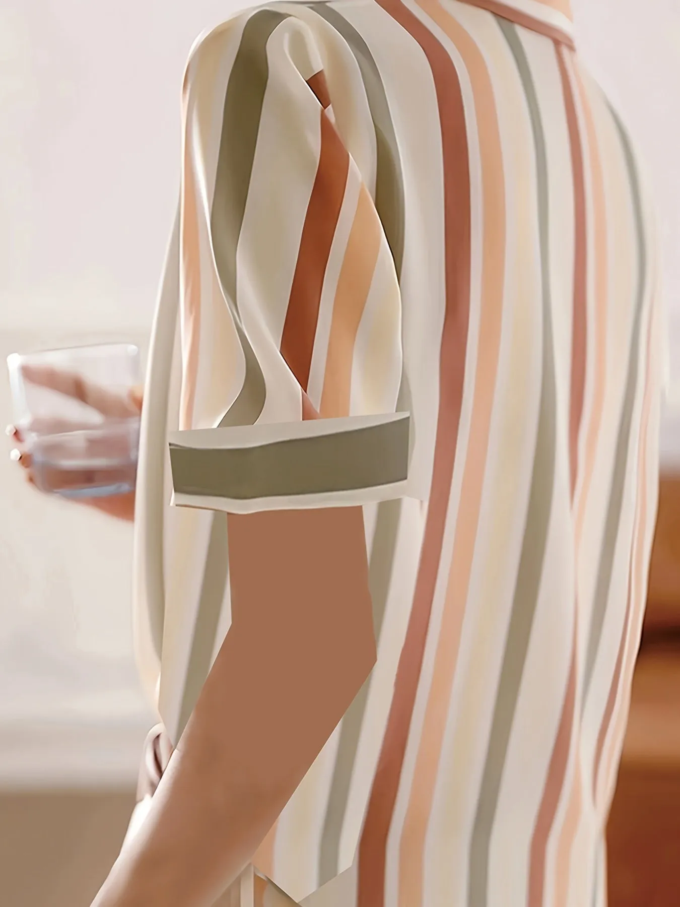 Multi Coloured Stripes Shirt