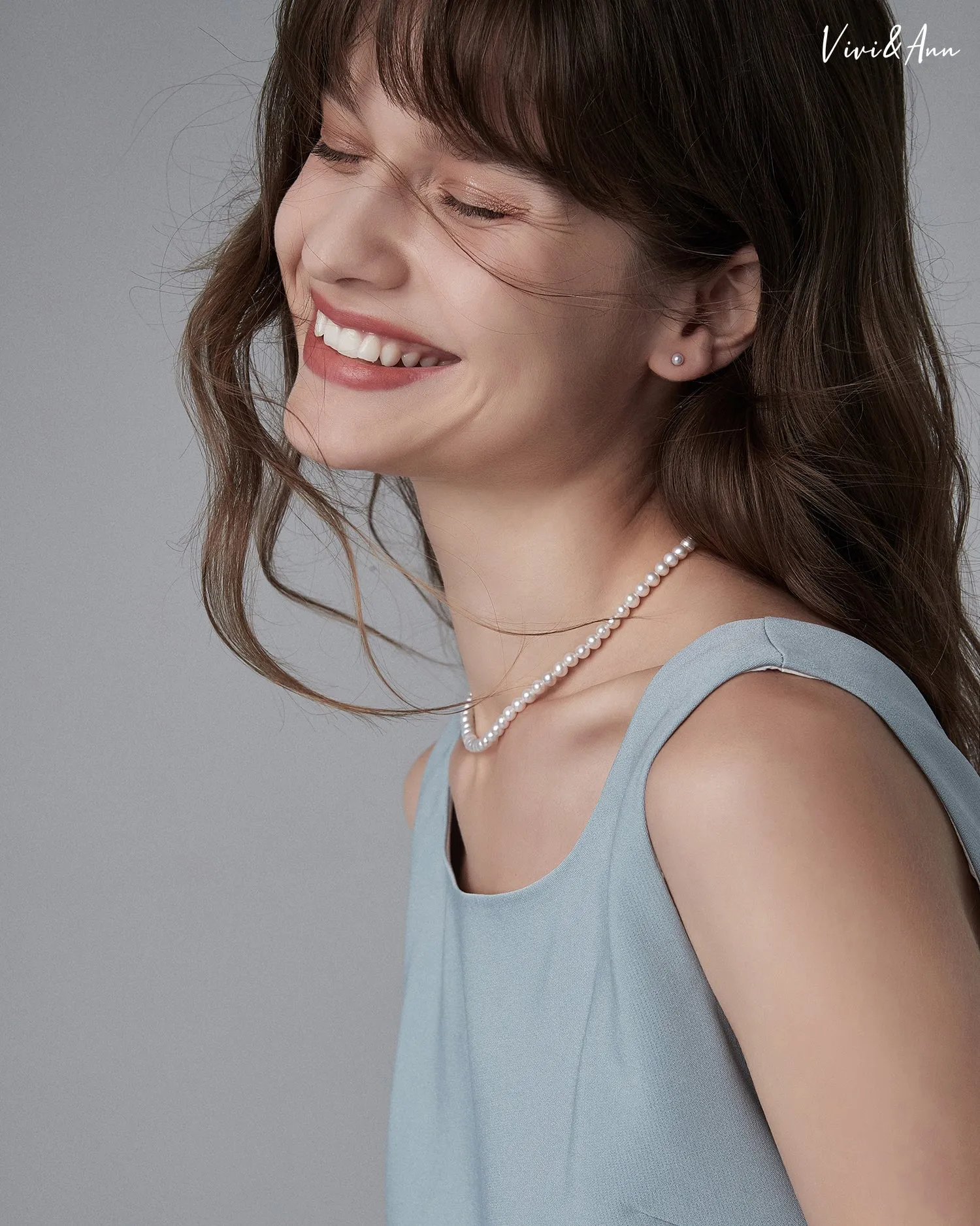 Multi-way Versatile Freshwater Pearl Choker with 18K Clasp Necklace