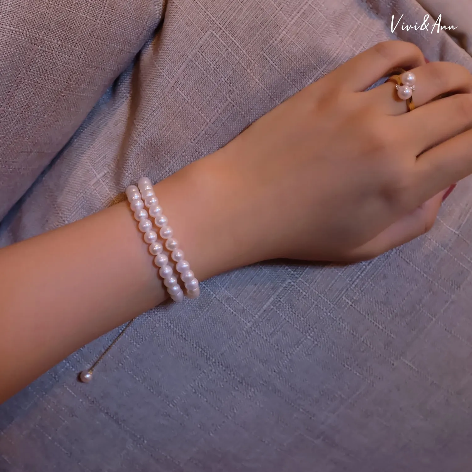 Multi-way Versatile Freshwater Pearl Choker with 18K Clasp Necklace