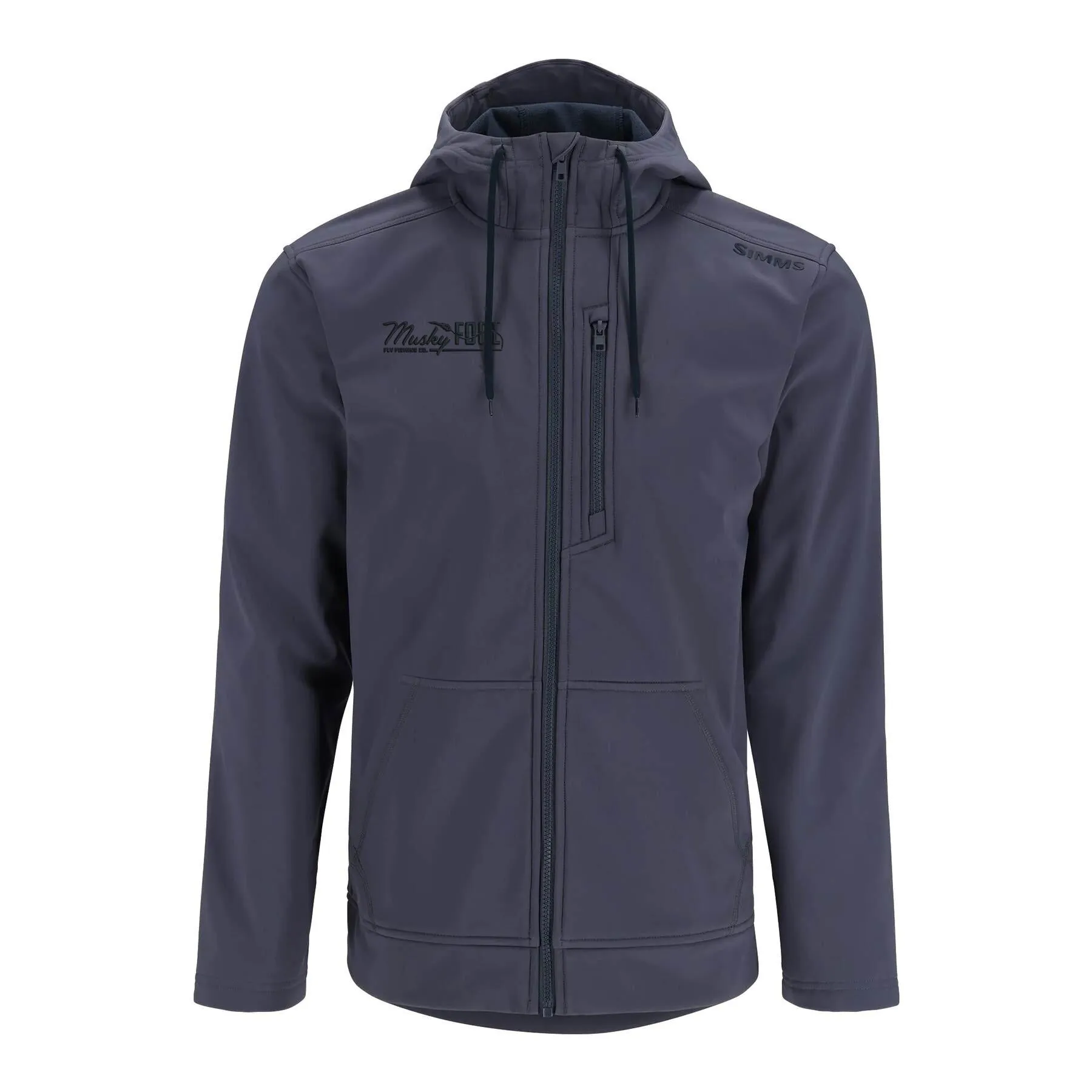 Musky Fool x Simms Men's Rogue Fleece Hoody Selvedge