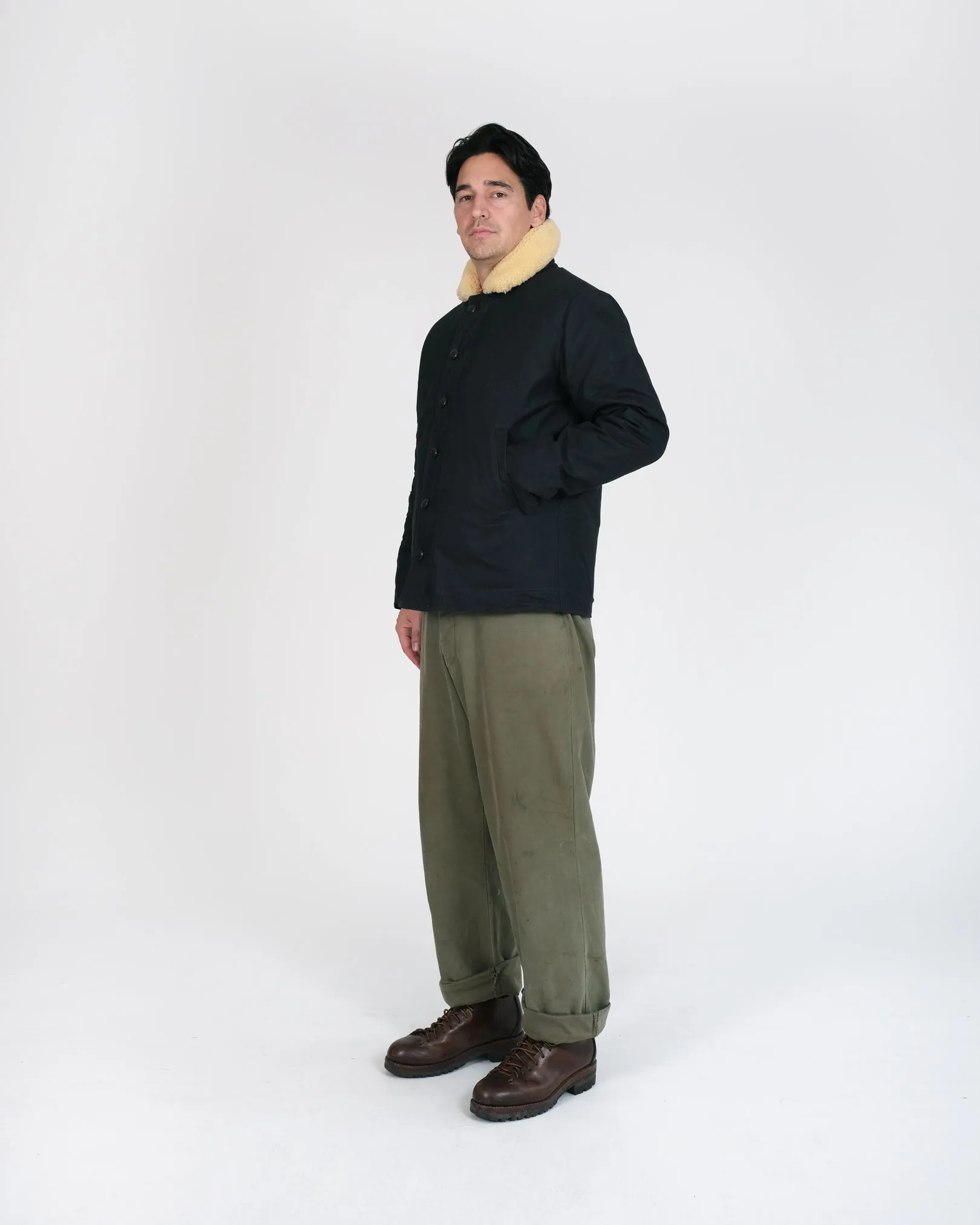 N-1 Deck Jacket - Black / Gold