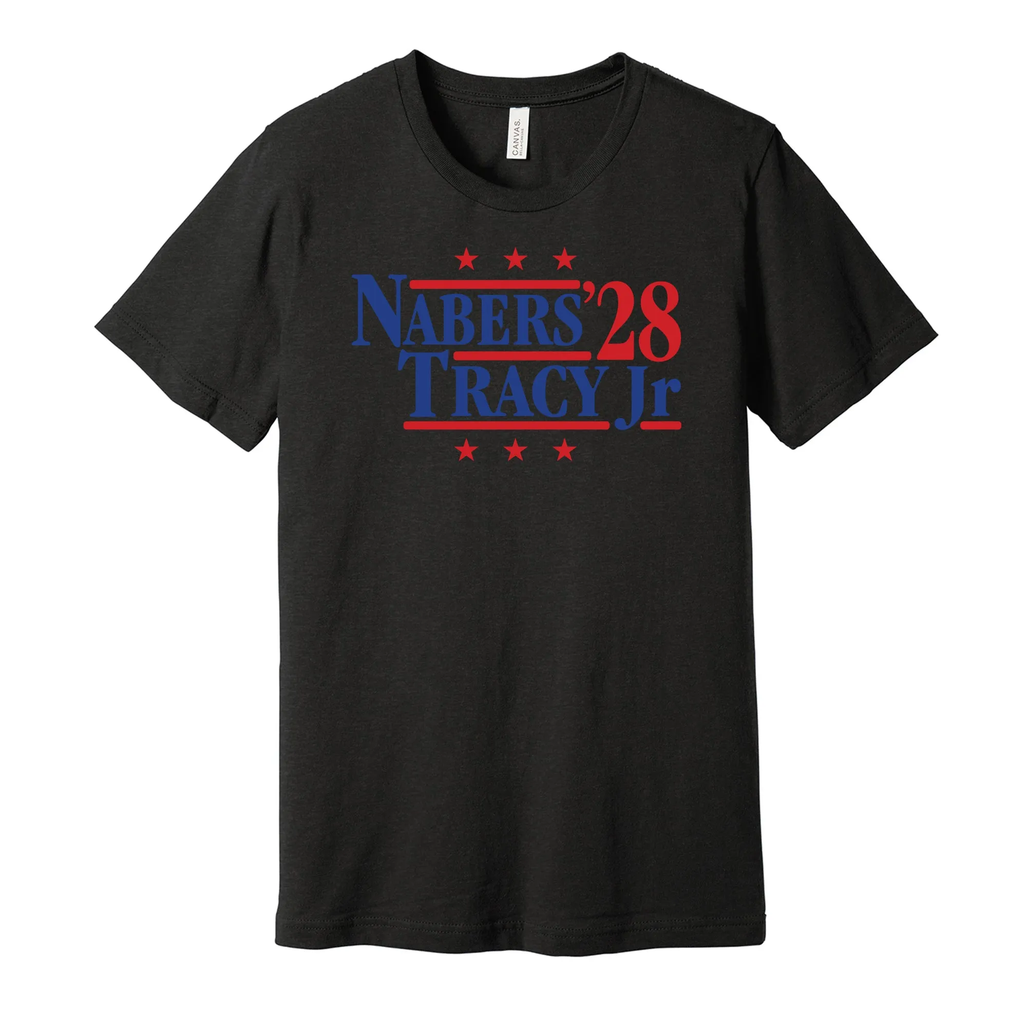 Nabers & Tracy Jr '24 - New York Football Legends Political Campaign Parody T-Shirt - Hyper Than Hype Shirts
