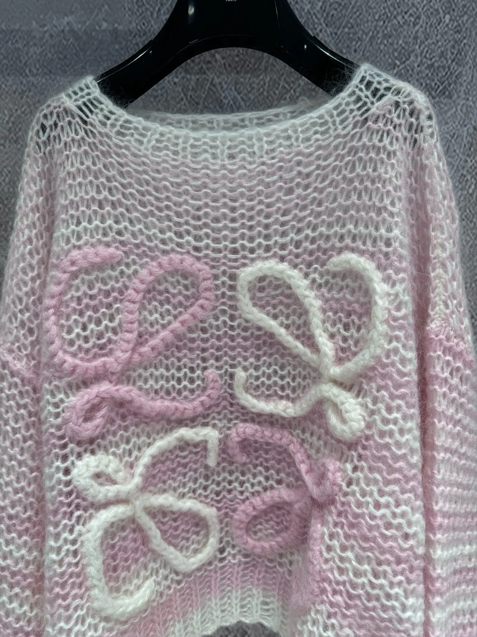 New mohair sweater
