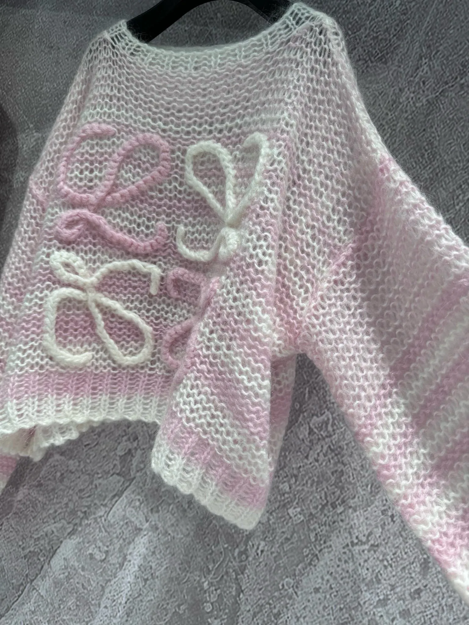 New mohair sweater