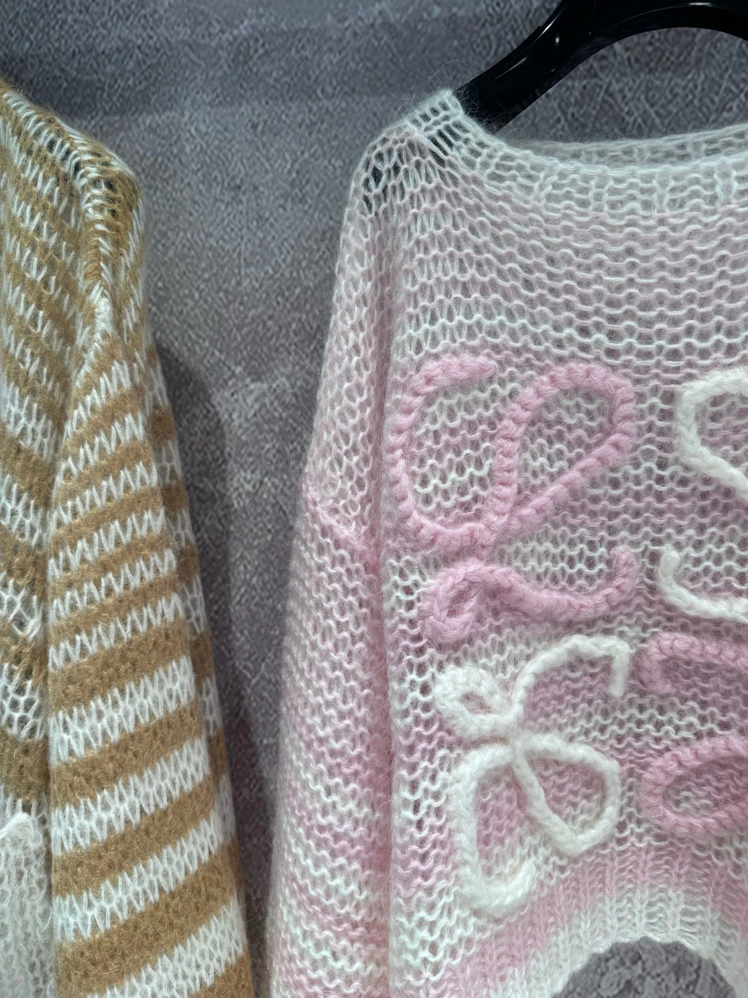 New mohair sweater