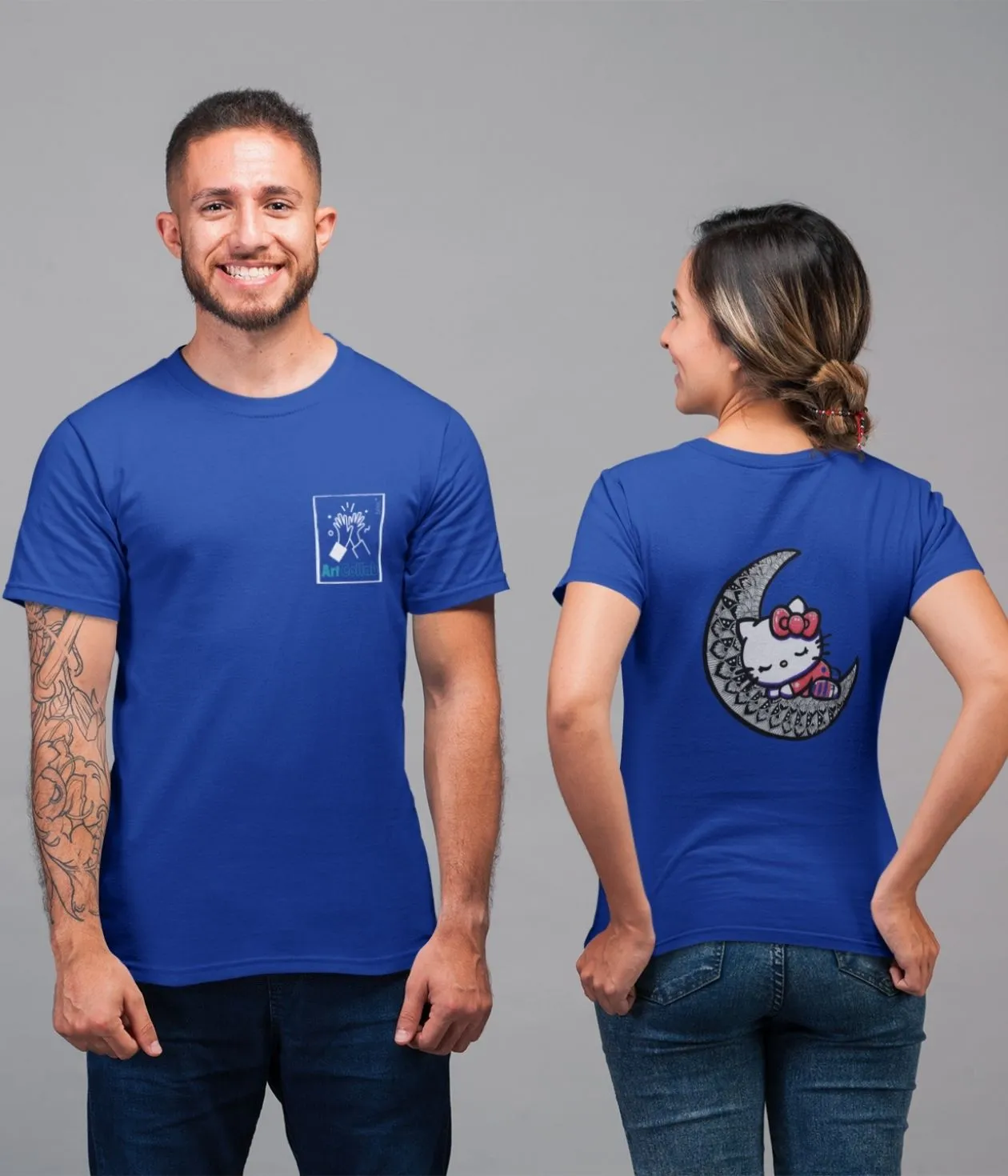Night Purr - Unisex Classic T-Shirt - Dark