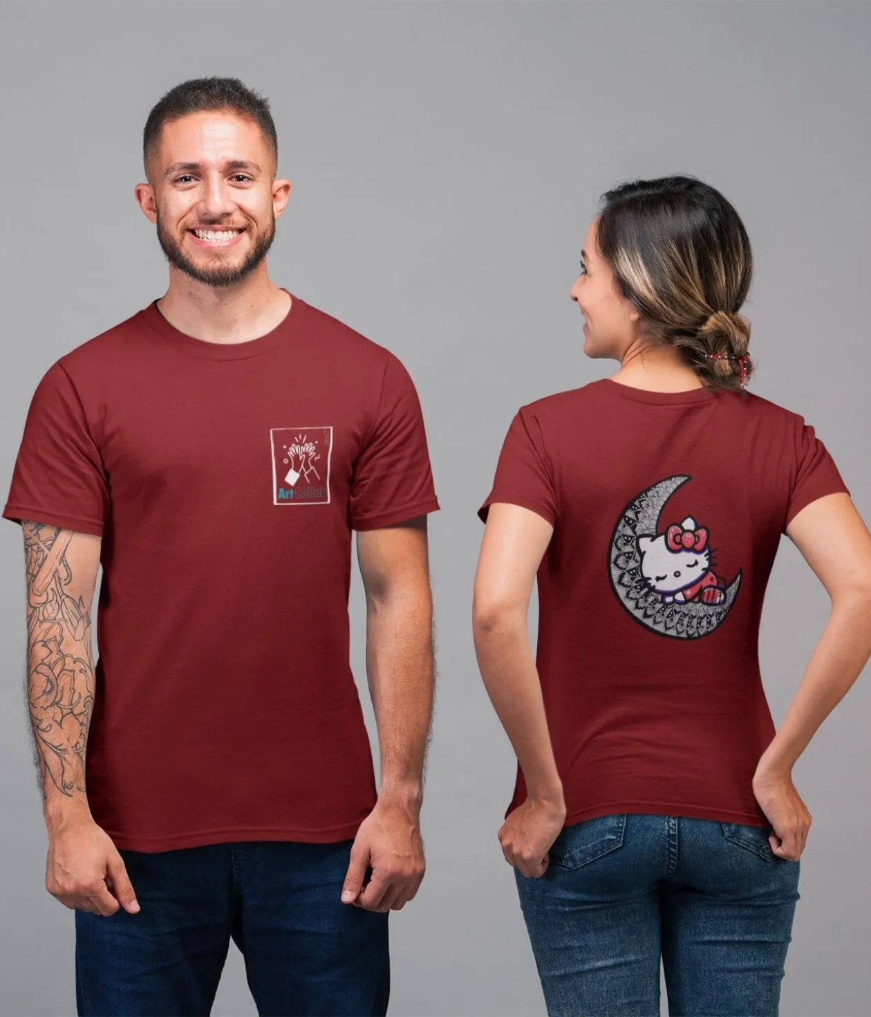 Night Purr - Unisex Classic T-Shirt - Dark