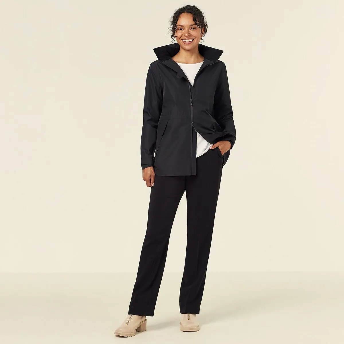 NNT Women's Sierra Water Repellent Jacket - Black