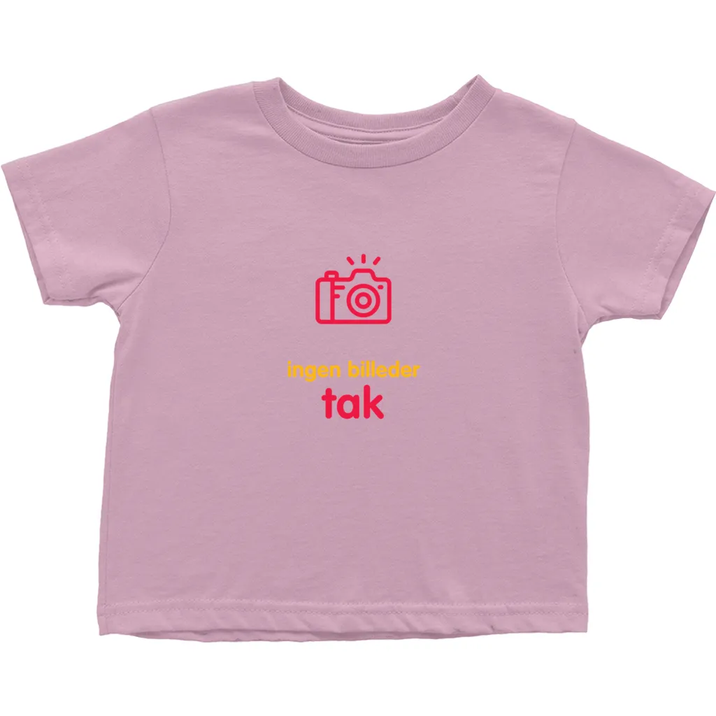 No Photos Toddler T-shirts (Danish)