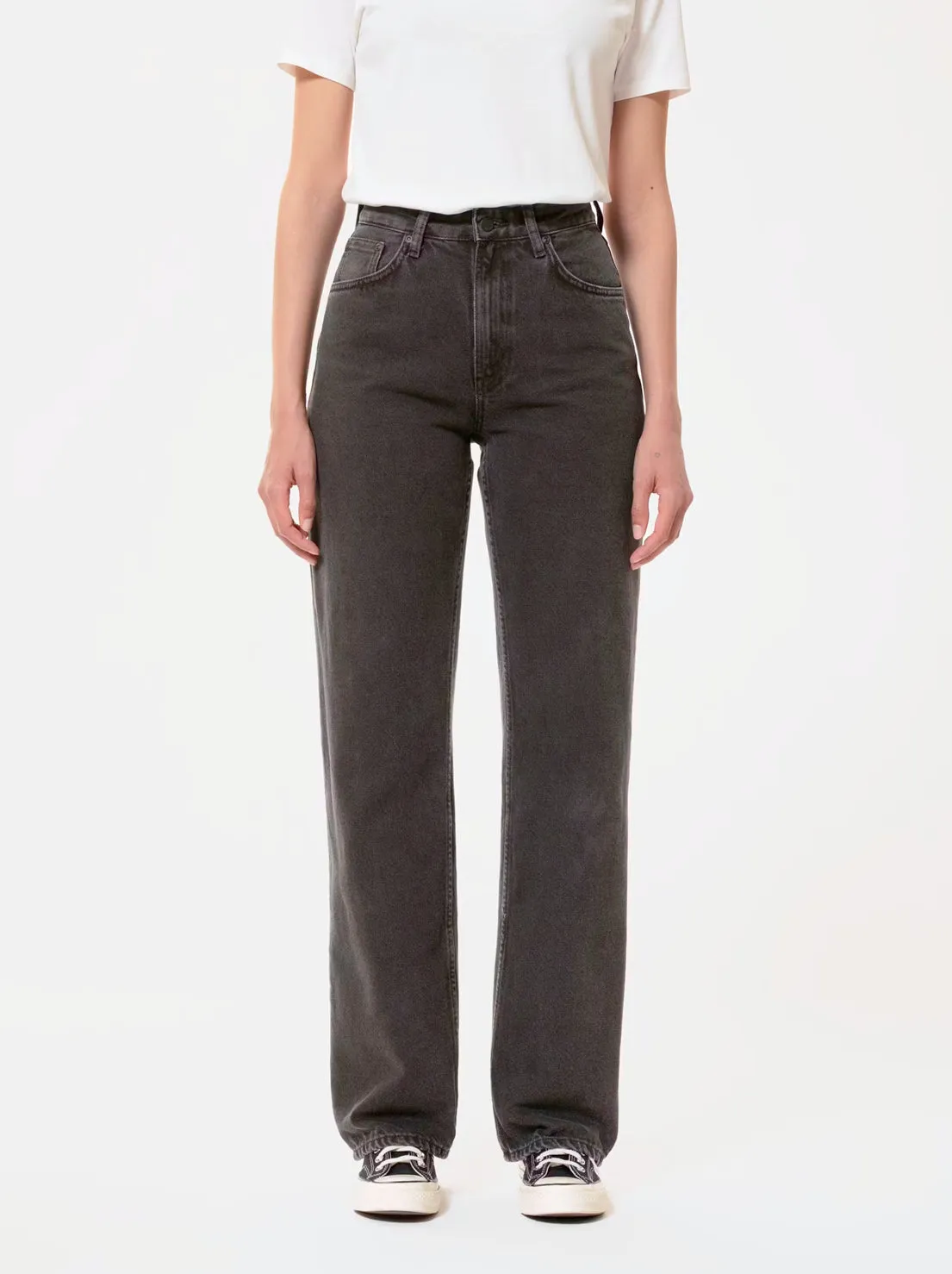 Nudie - Clean Eileen - Washed Out Black - L28
