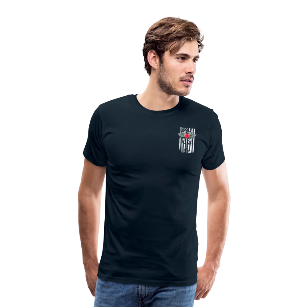 Nurse Flag Men's Premium T-Shirt (CK1821)