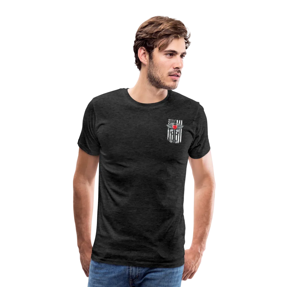 Nurse Flag Men's Premium T-Shirt (CK1821)