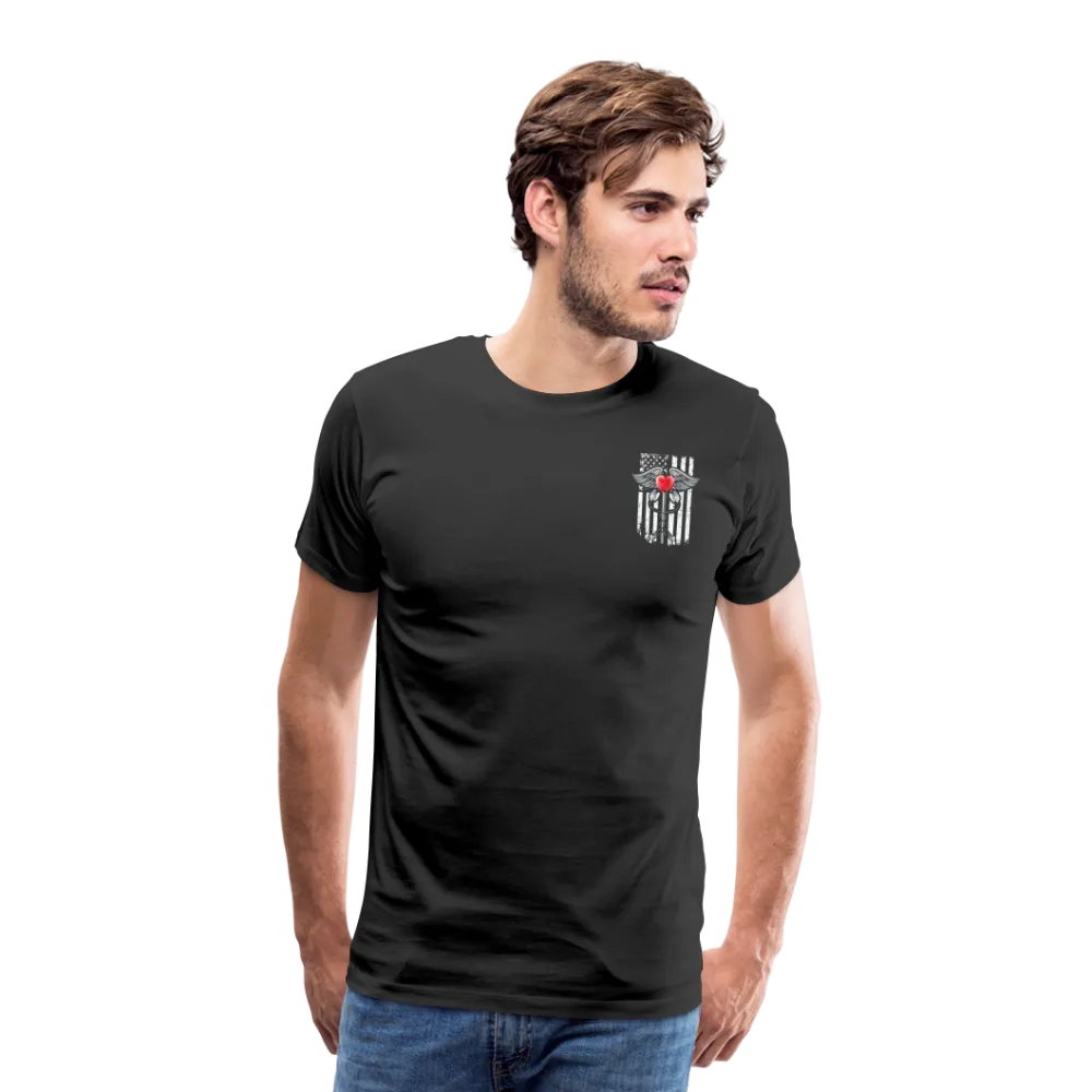 Nurse Flag Men's Premium T-Shirt (CK1821)