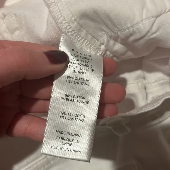 NWOT Frame Le Garçon Jeans