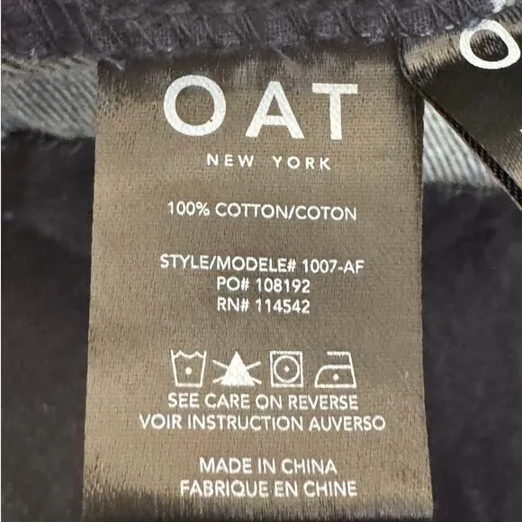 NWT OAT New York High Rise Wide Leg Crop with Tie