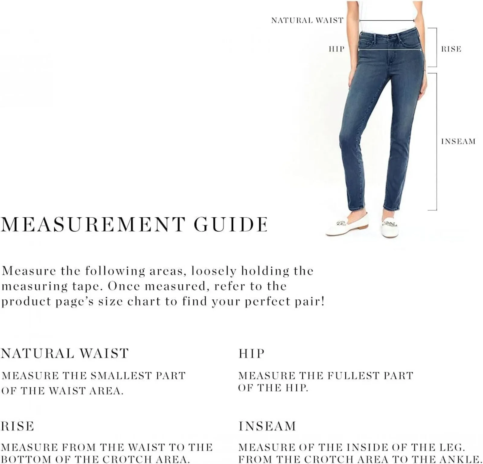 NYDJ Women's Petite Size Marilyn Straight Leg Jeans MDNM2013