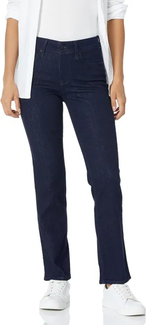 NYDJ Women's Petite Size Marilyn Straight Leg Jeans MDNM2013