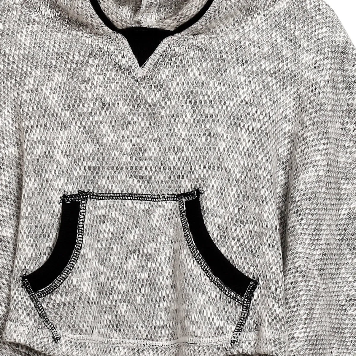 Oatmeal Grey Girl's Hoodie