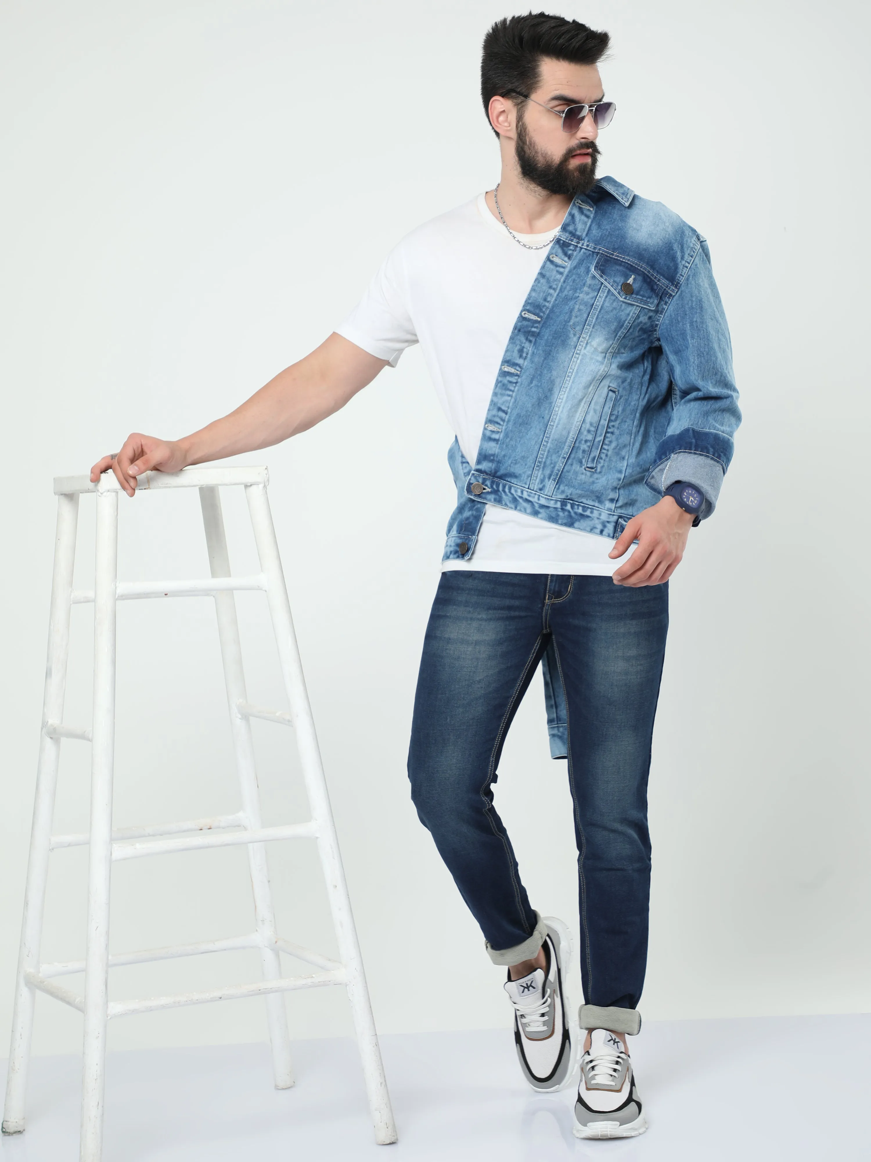 Onfire colorado Dark Blue Skinny Fit Jeans - A/511/1