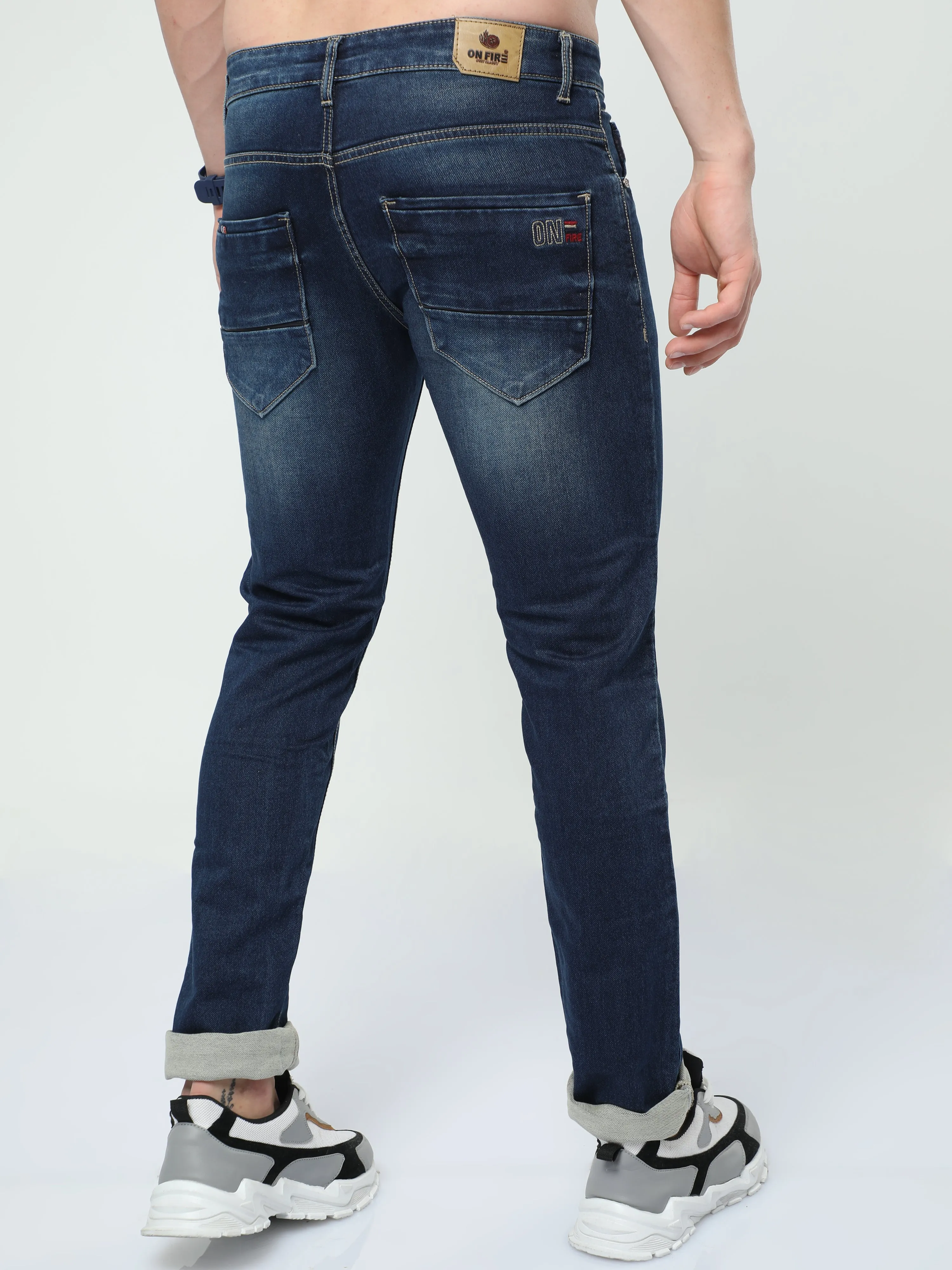 Onfire colorado Dark Blue Skinny Fit Jeans - A/511/1