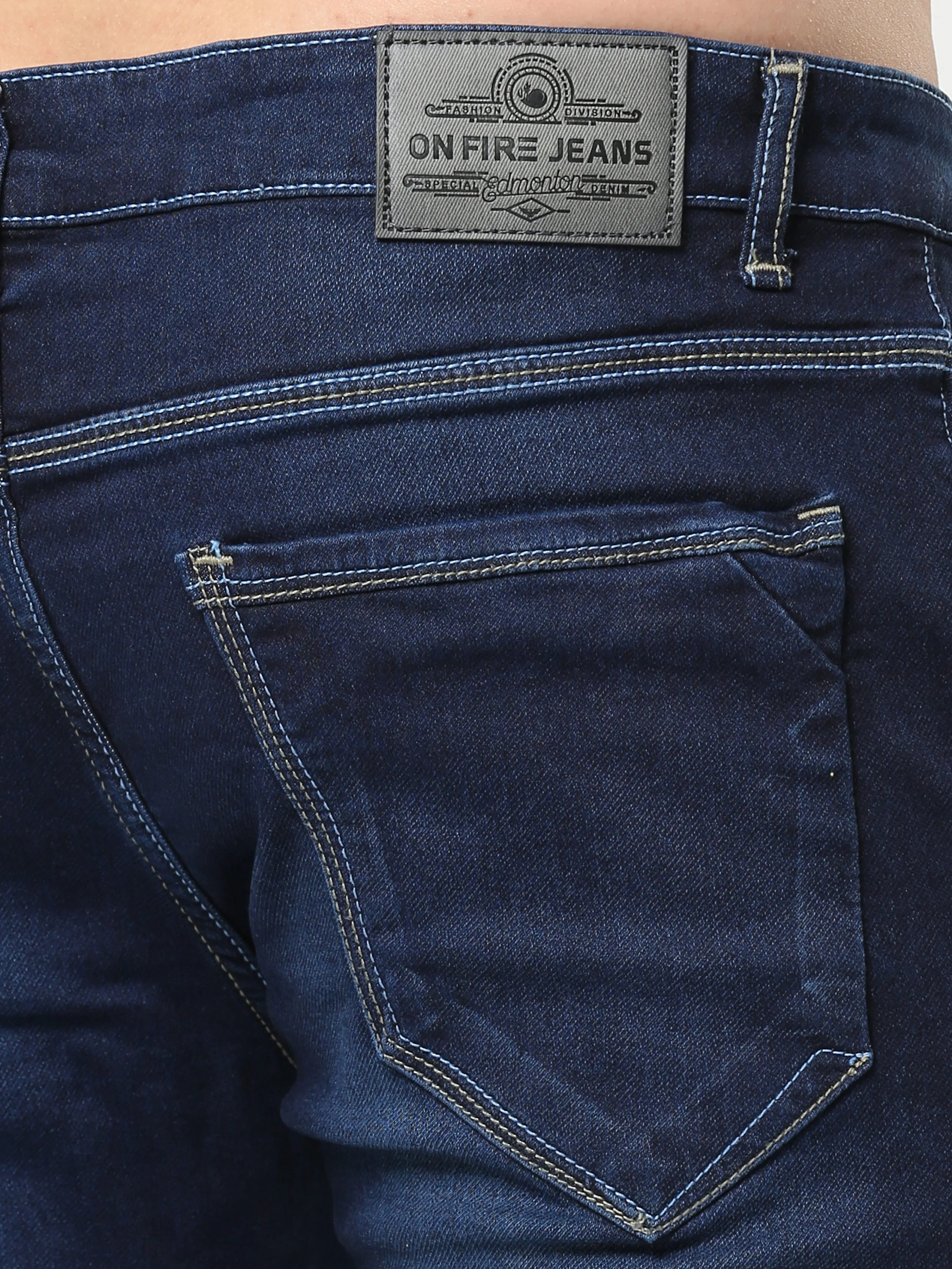 Onfire Plus Size Slim Fit Dark Blue A/646/1