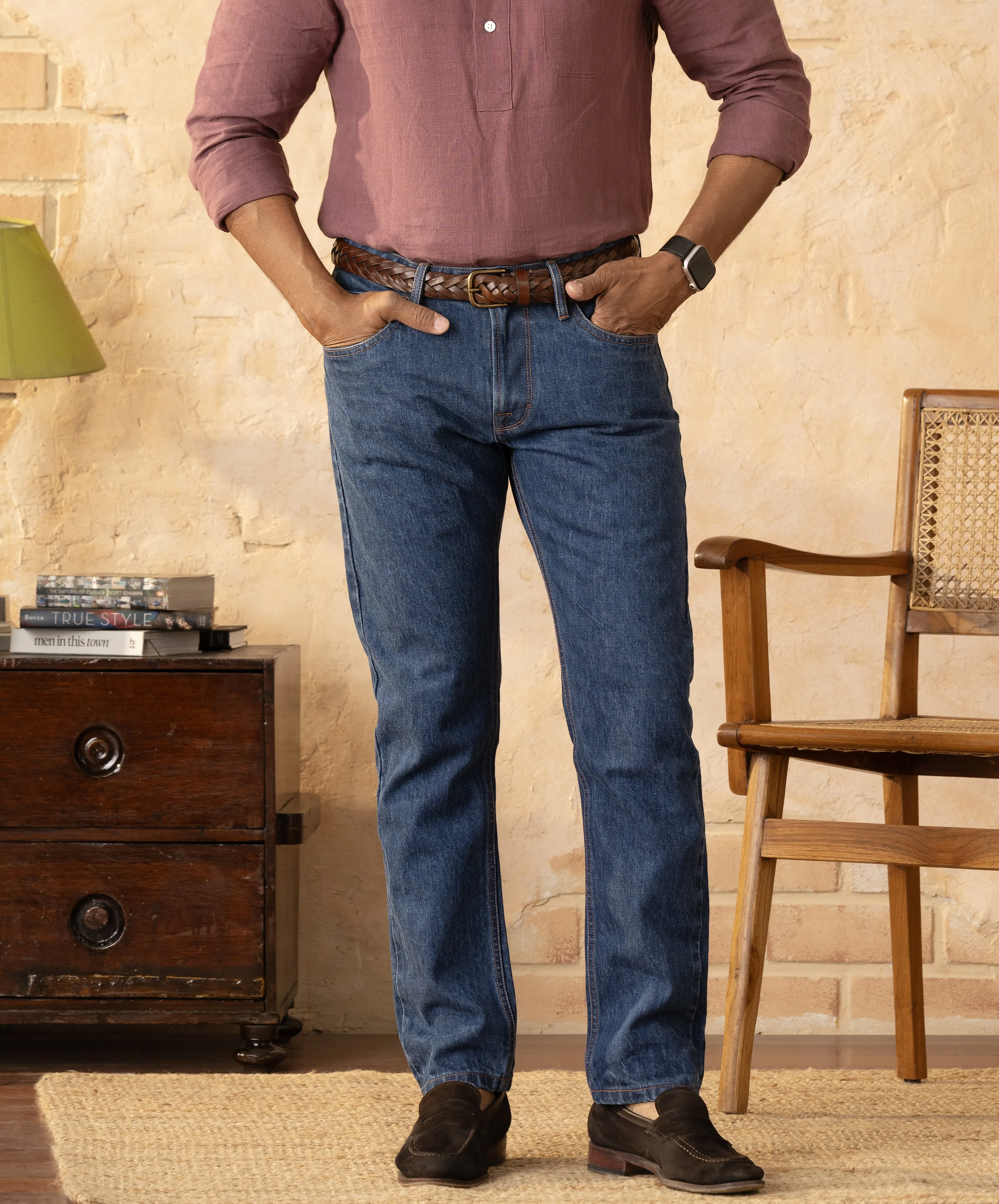 Ontaké in Mid-weight Indian Selvedge