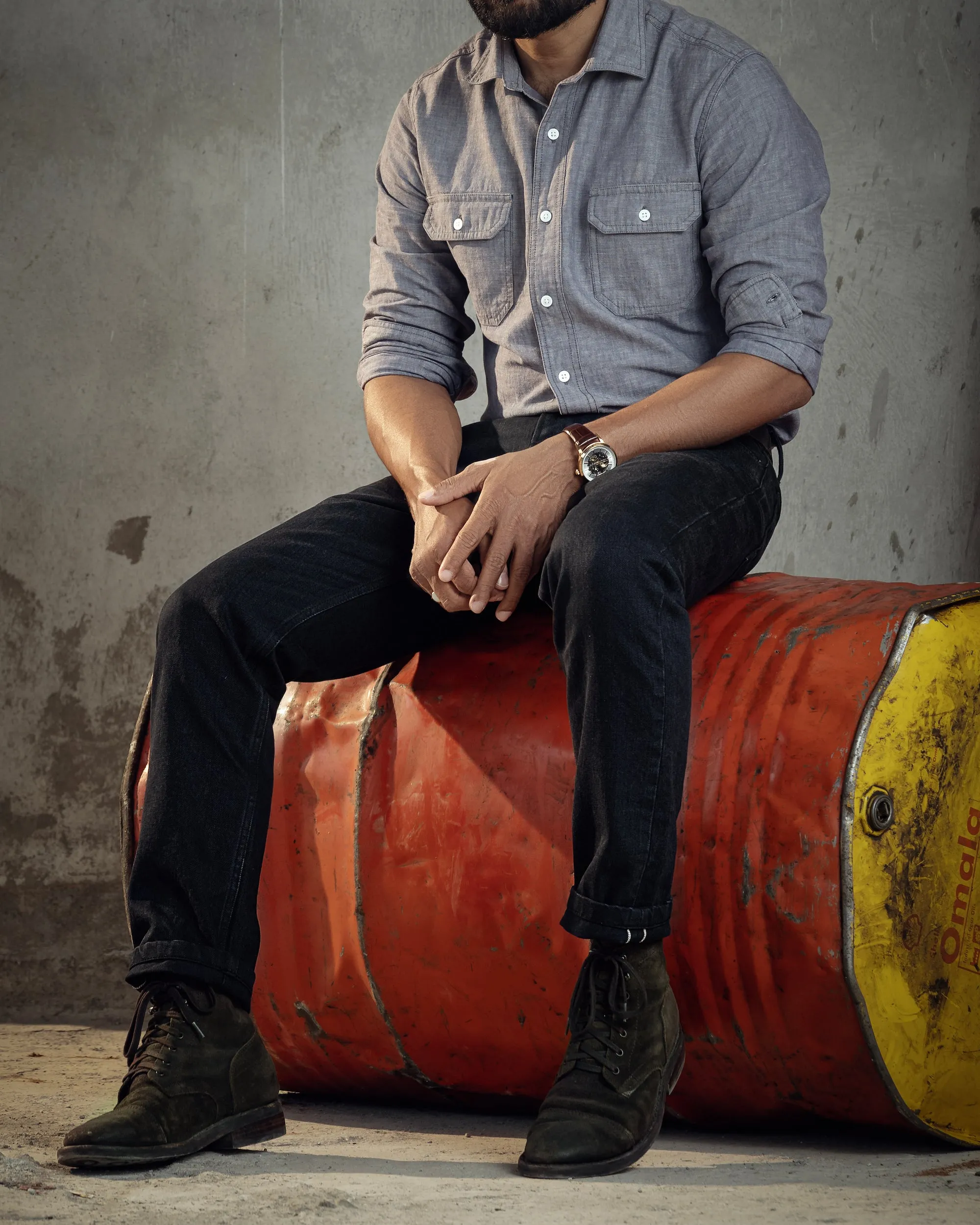 Ontaké in Mid-weight Italian Selvedge