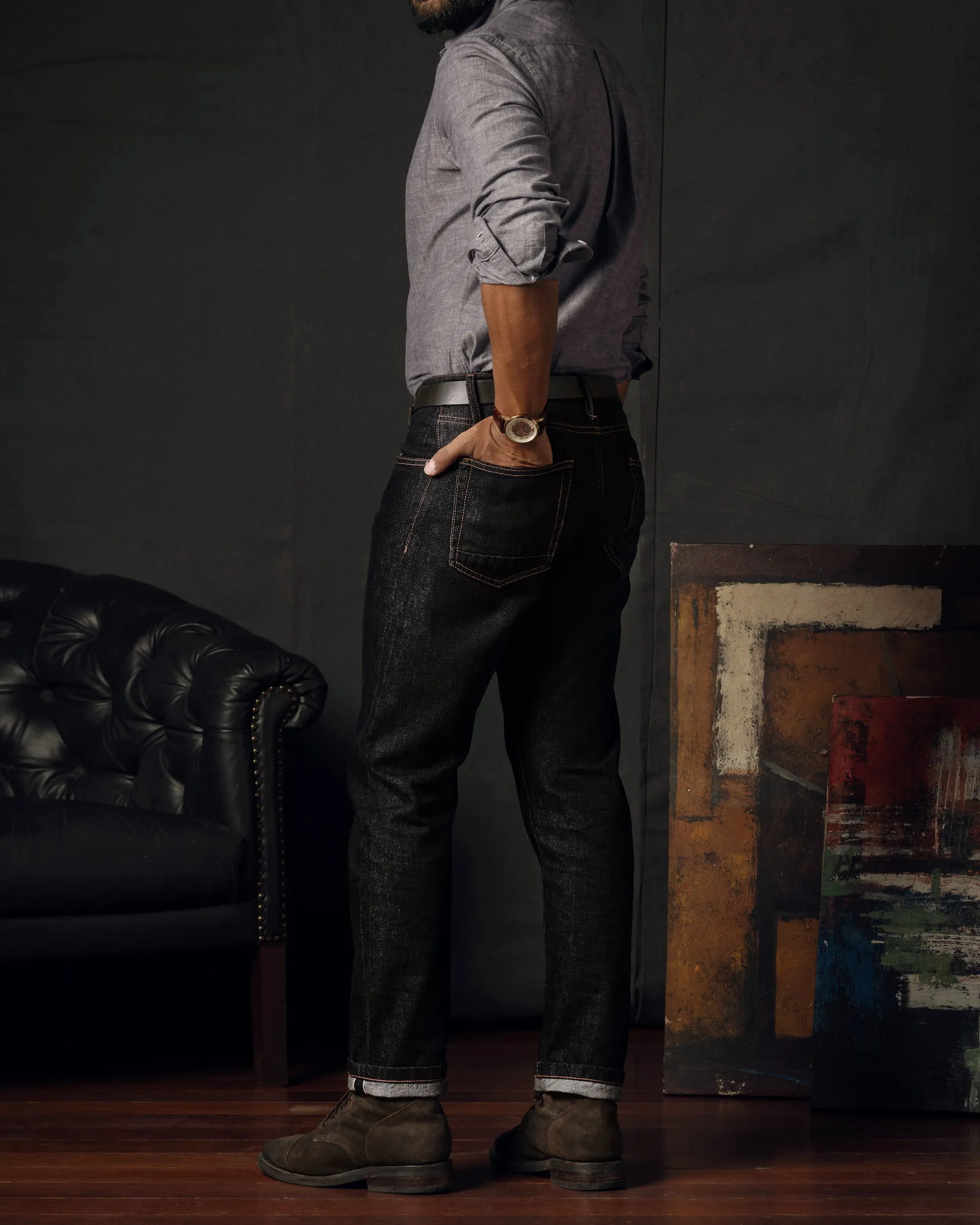 Ontaké in Mid-weight Italian Selvedge