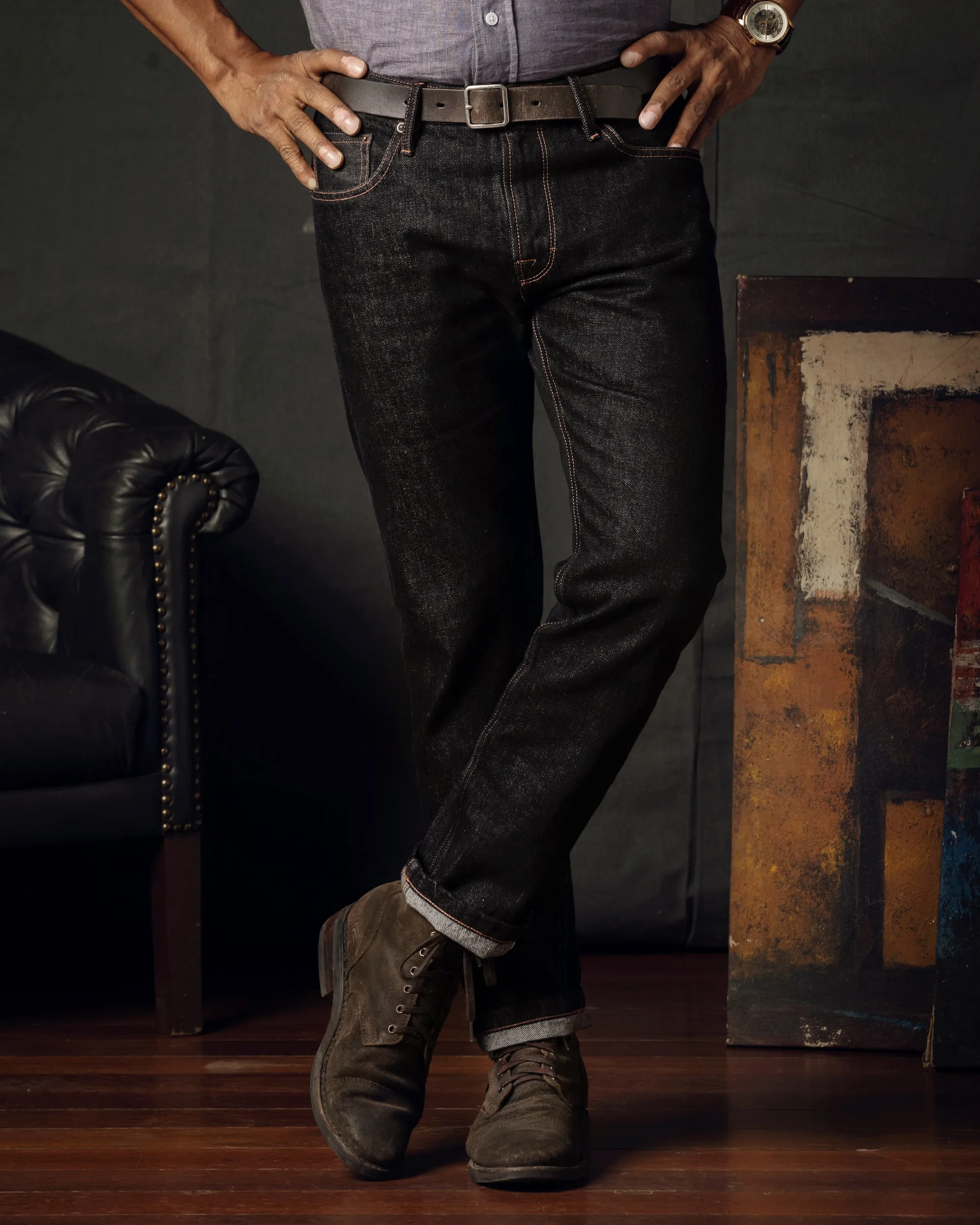 Ontaké in Mid-weight Italian Selvedge