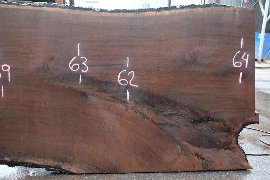 Oregon Black Walnut Slab 121422-12