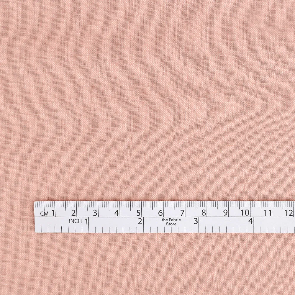 Organic Linen - Vintage Blush