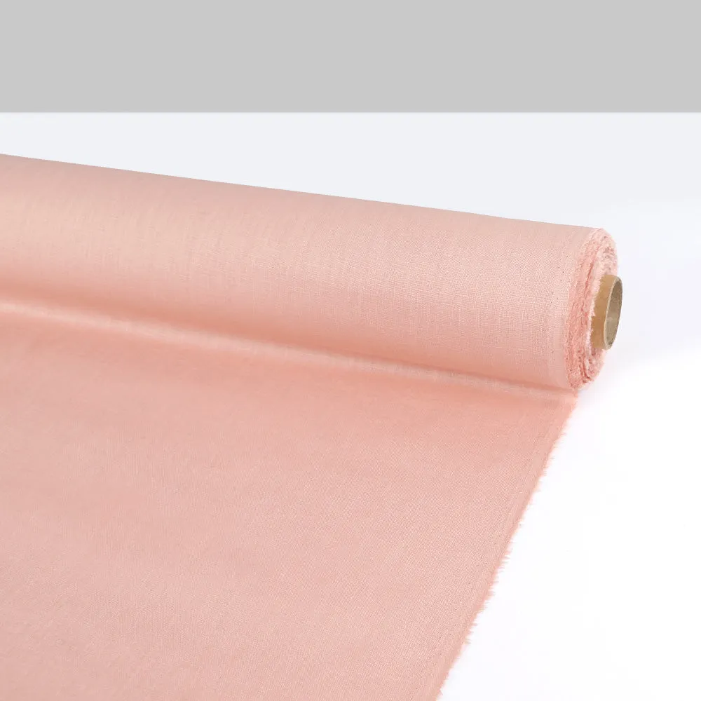 Organic Linen - Vintage Blush