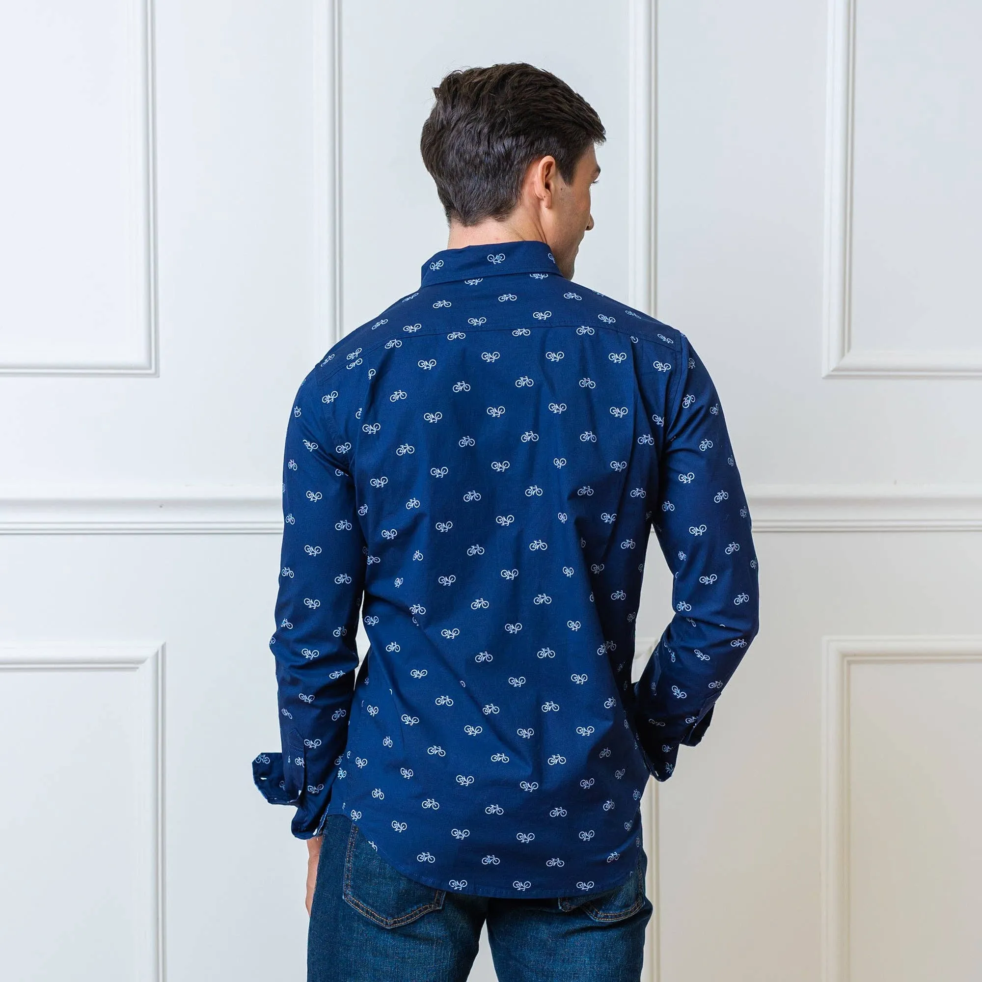 Organic Stretch Poplin Button Down Shirt