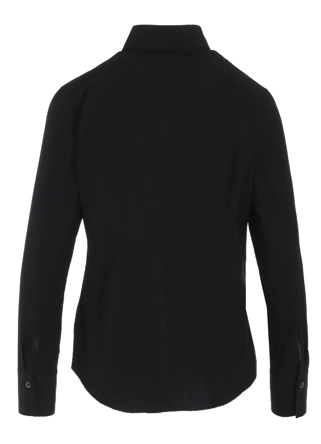 P・100/2 BROAD RUFFLE DETAIL SHIRT