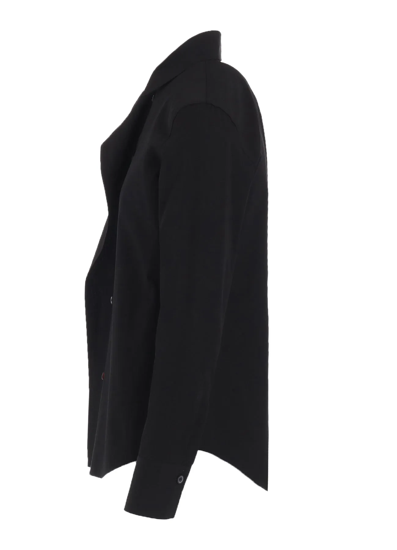 P・100/2 BROAD RUFFLE DETAIL SHIRT