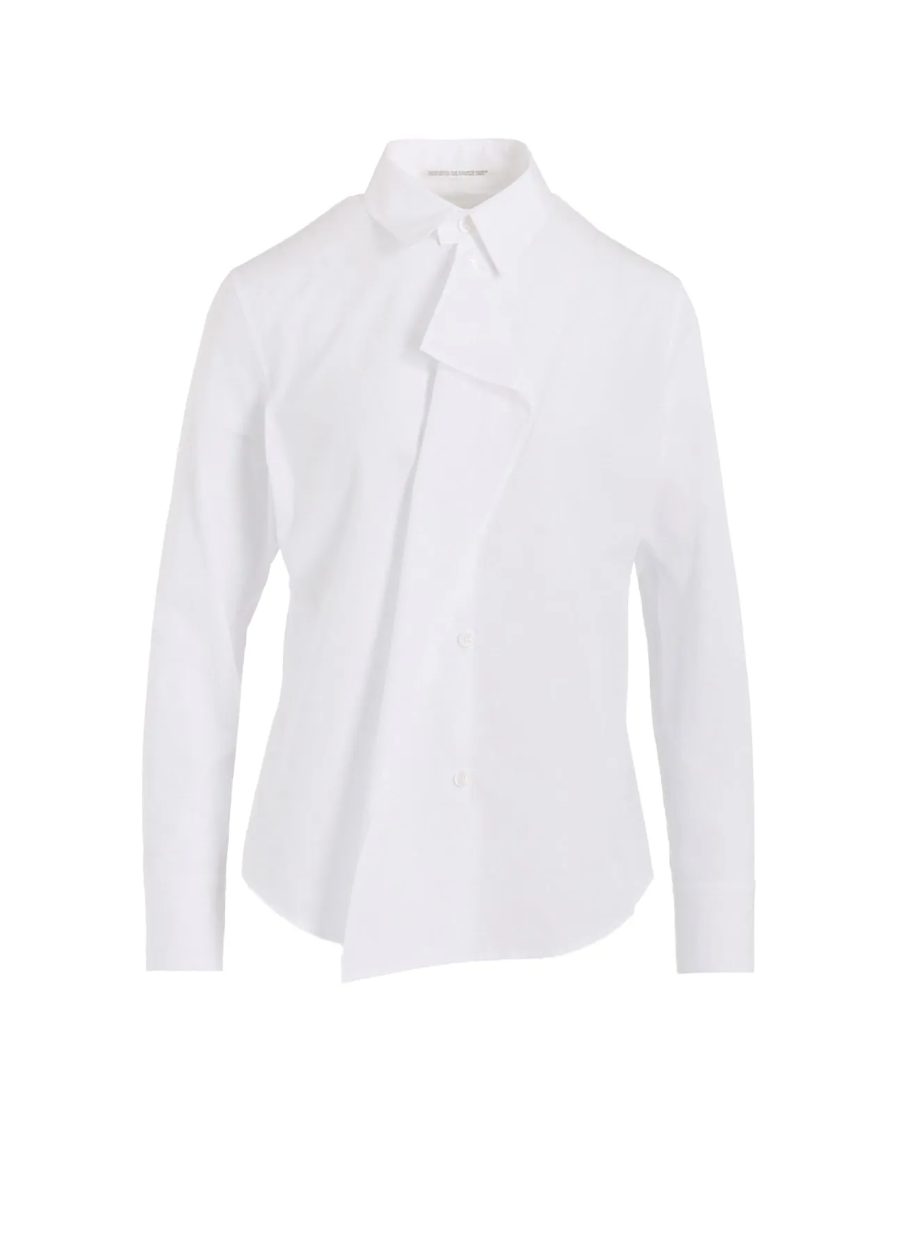 P・100/2 BROAD RUFFLE DETAIL SHIRT