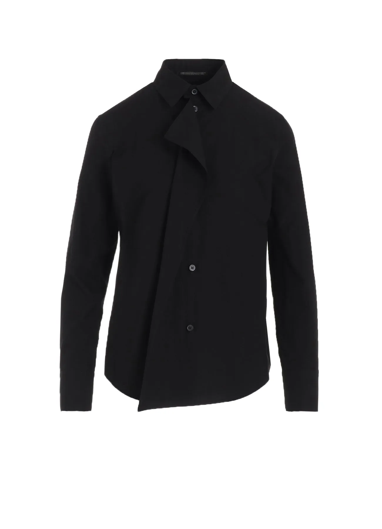 P・100/2 BROAD RUFFLE DETAIL SHIRT