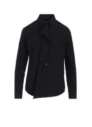P・100/2 BROAD RUFFLE DETAIL SHIRT