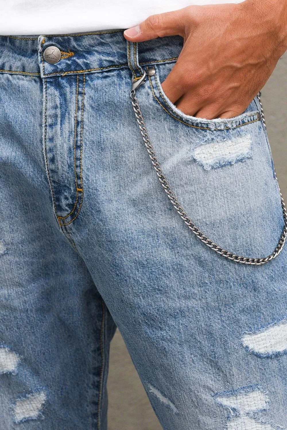 Pantalone Carrot Rotture - Colore Unico