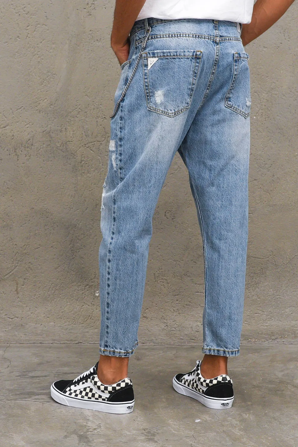 Pantalone Carrot Rotture - Colore Unico