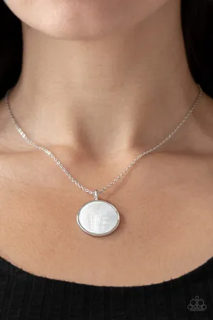 Paparazzi Shimmering Seashores Necklace White