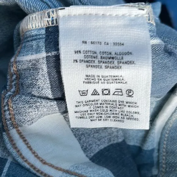 Pilcro and the Letterpress the Hyphen boy fit embroidered jeans size 26 NEW